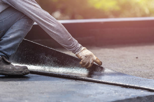 Professional Waterproofing technician working in Millington, NJ